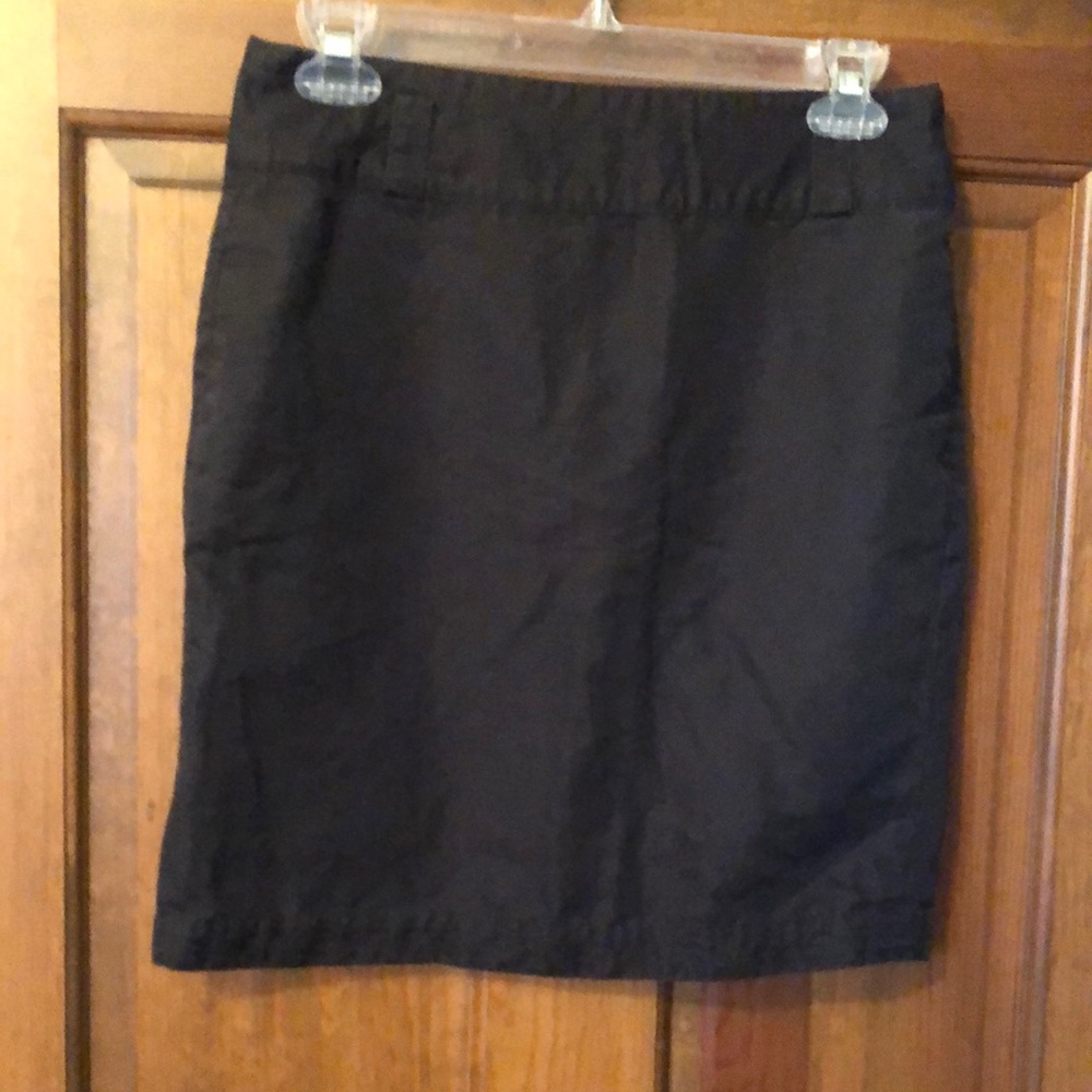 Banana Republic Black or Charcoal Gray Pencil Skirt